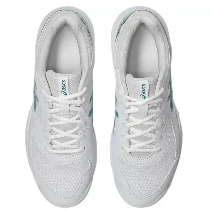 Zapatillas de Padel Asics Gel Dedicate 8 Padel Blanco Verde Pino