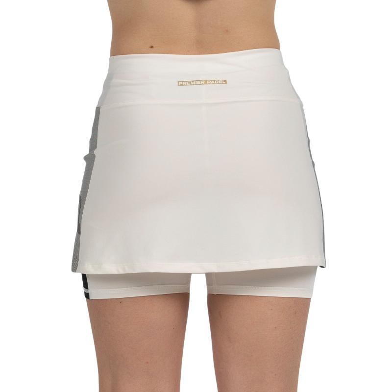 Falda Bullpadel Premier Padel Portoa Crudo