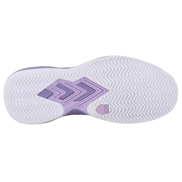Zapatillas de Pádel de Pádel Kswiss Ultrashot Light Clay Blanco Lavanda Mujer