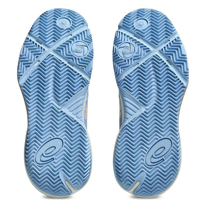 Zapatillas de Padel Asics Gel Challenger 15 Padel Azul Stone Naranja Mujer