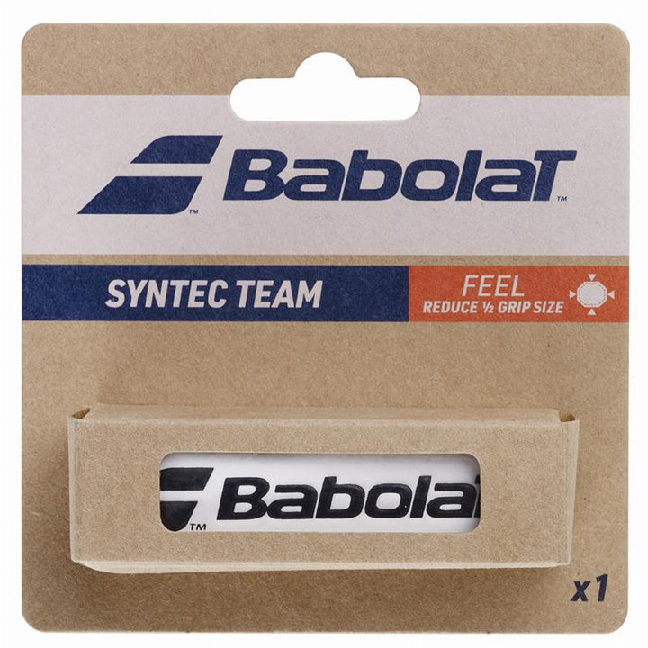 Grip Reemplazo Babolat Syntec Team Blanco 1 Unidad