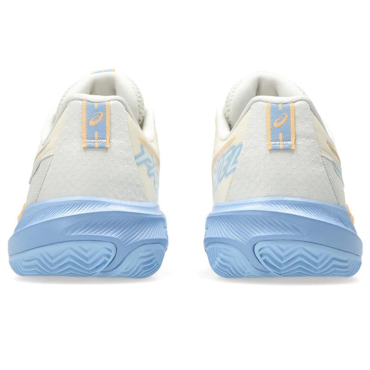 Zapatillas de Padel Asics Gel Challenger 15 Padel Crema Azul Stone Mujer
