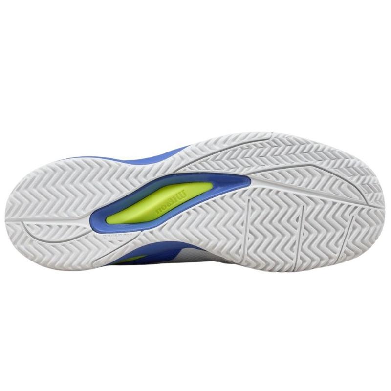 Zapatillas de Padel Wilson Rush Pro Ace Blanco Azul Amparo