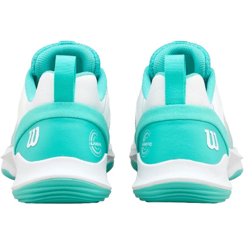 Zapatillas de Padel Wilson Hurakn Pro V2 Blanco Turquesa Mujer