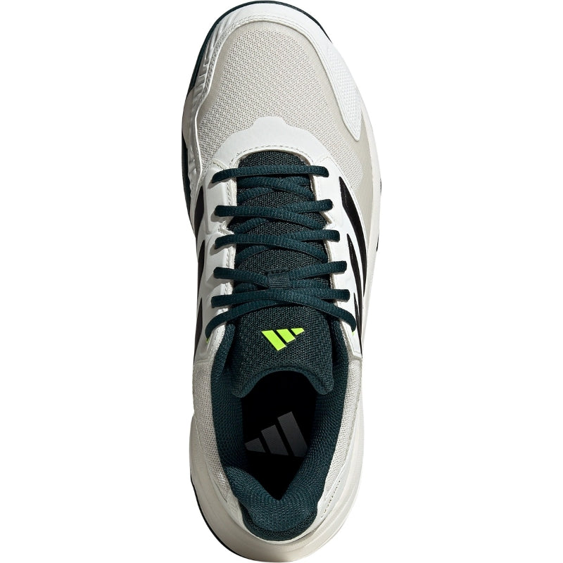 Zapatillas de Pádel de Pádel Adidas CourtJam Control Clay Blanco Negro Verde