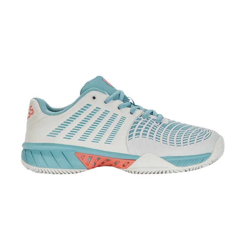Zapatillas de Pádel de Pádel Kswiss Express Light 3 HB Blanco Turquesa Mujer