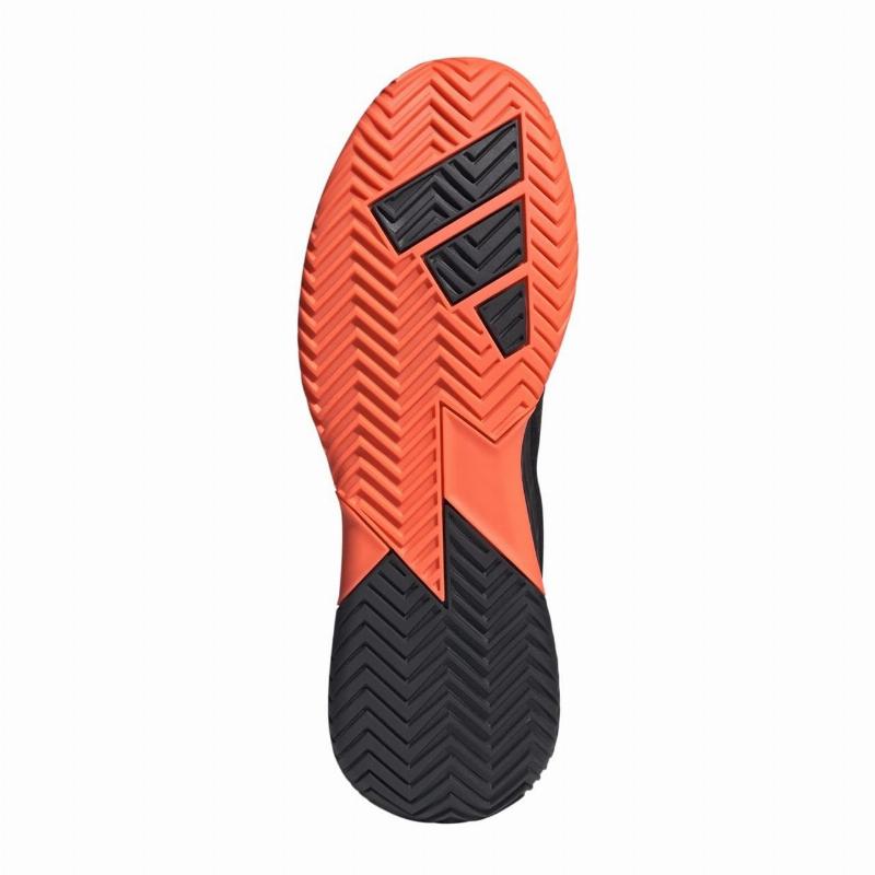 Zapatillas de Padel Adidas Defiant Speed 2 Negro Naranja