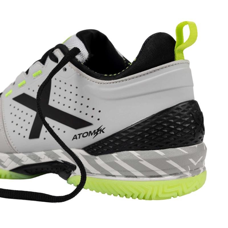 Zapatillas de Padel Munich Atomik 50 Gris Amarillo Fluor