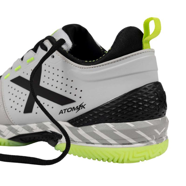 Zapatillas de Padel Munich Atomik 50 Gris Amarillo Fluor