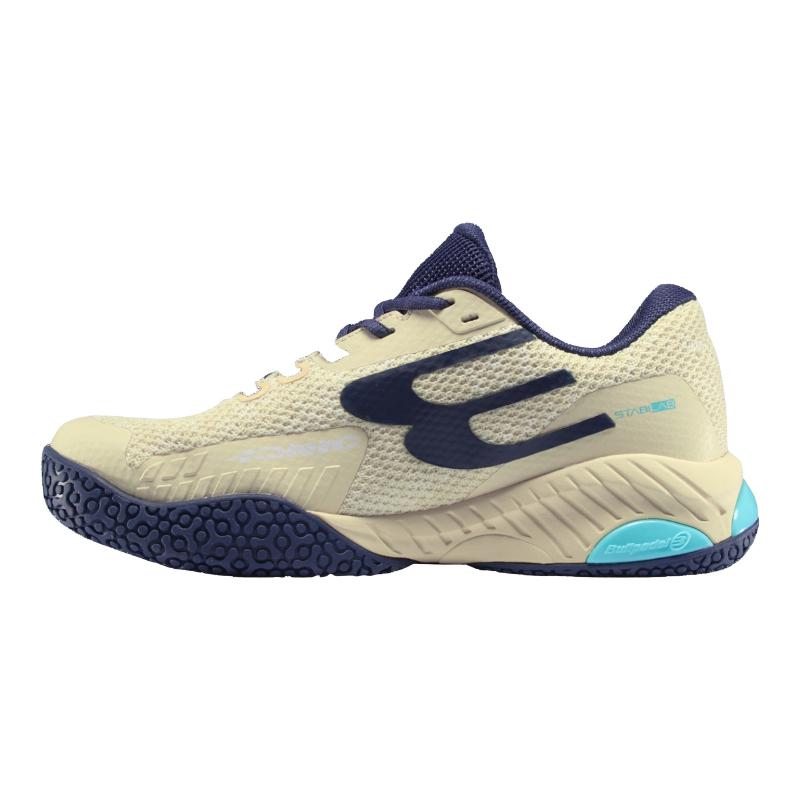 Zapatillas de Padel Bullpadel Ionic 26V Beige Mujer