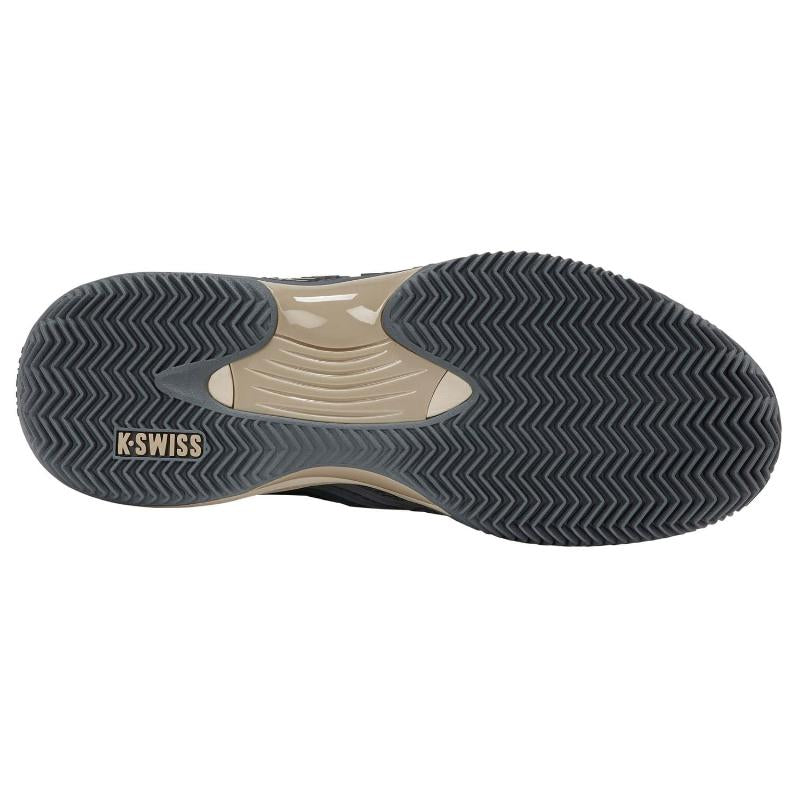 Zapatillas de Pádel de Pádel Kswiss Hypercourt Express 3 Clay Gris Beige