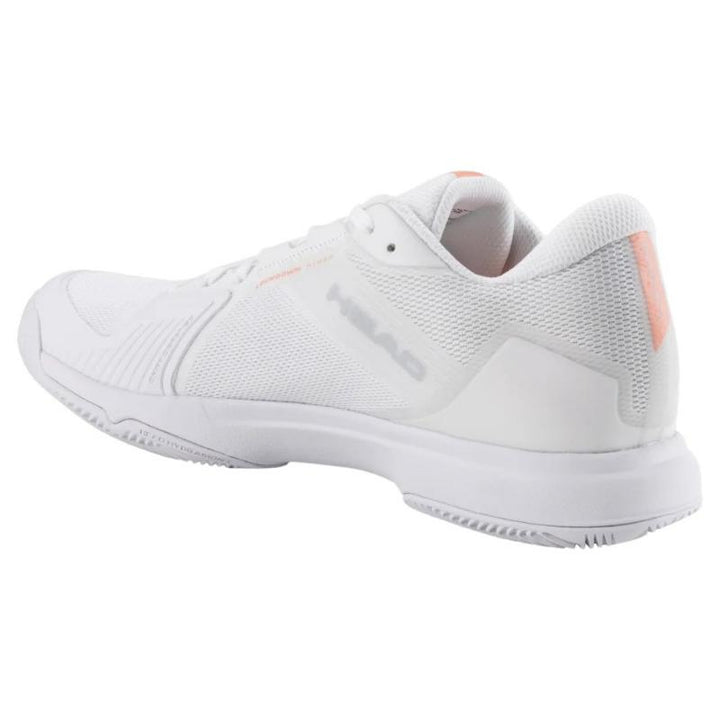 Zapatillas de Pádel de Pádel Head Sprint Team 4.0 Clay Blanco Coral Mujer