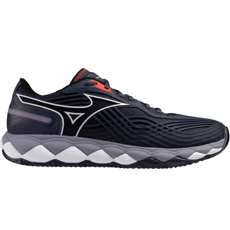Zapatillas de Padel Mizuno Wave Enforce Tour 2 Clay Azul Oscuro Gris