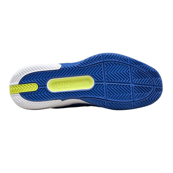 Zapatillas de Padel Wilson Rush Pro 5 Clay Azul Blanco