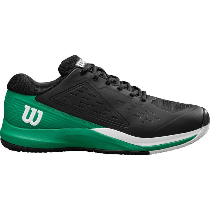 Zapatillas de Padel Wilson Rush Pro Ace Clay Negro Verde Blanco