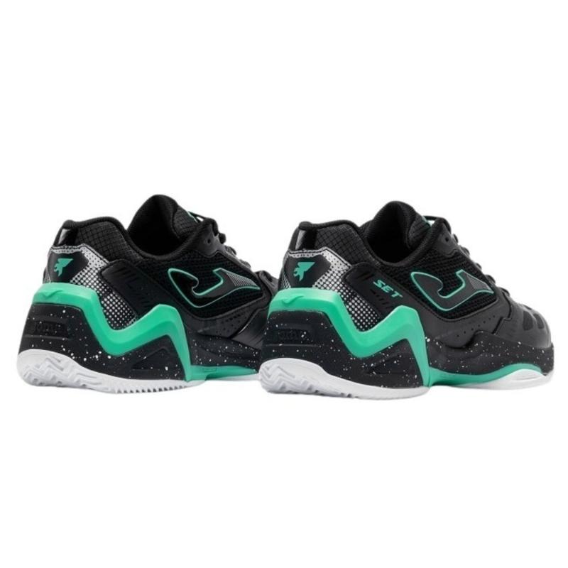 Zapatillas de Padel Joma Set 2601 Negro Turquesa