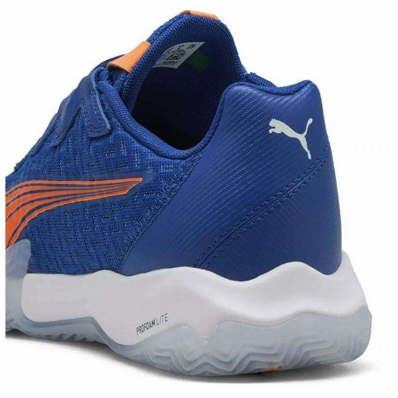 Zapatillas de Padel Puma Momo Gonzalez Nova Elite Azul Naranja