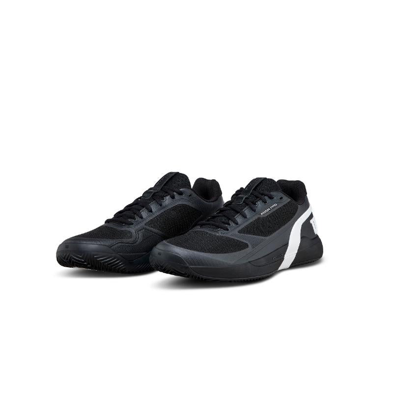 Zapatillas de Pádel de Pádel Wilson Rush Pro 5 Clay Negro Blanco