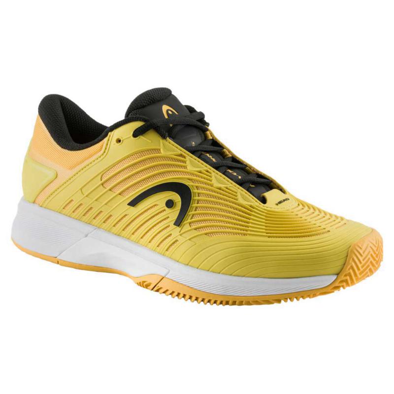 Zapatillas de Padel Head Revolt Pro 4.5 Clay Banana Negro