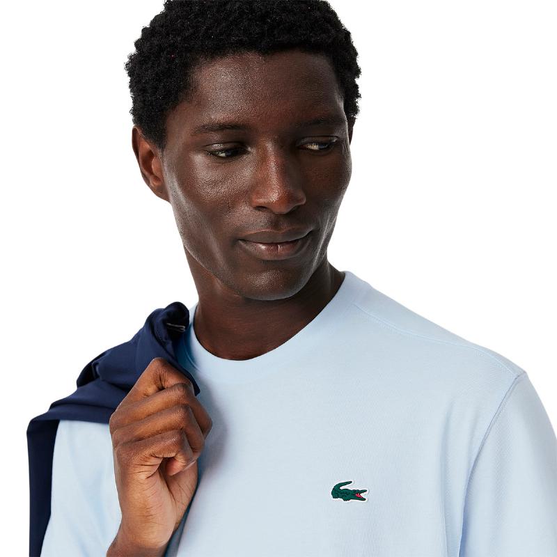 Camiseta Lacoste Sport Regular Fit Azul Claro
