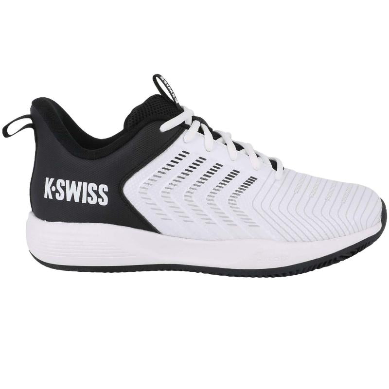 Zapatillas de Pádel de Pádel Kswiss Ultrashot Light Clay Blanco Negro