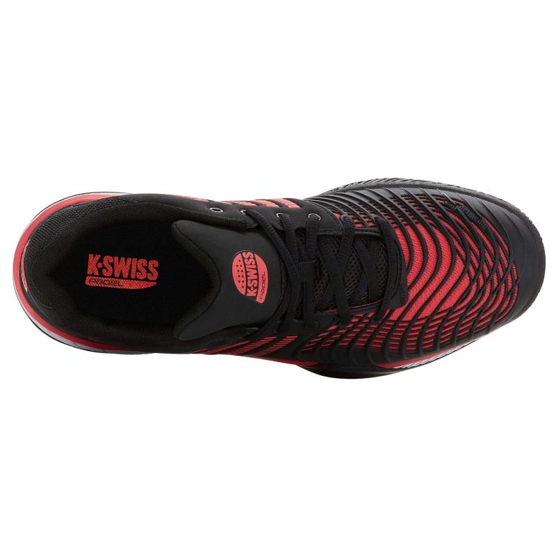 Zapatillas de Padel Kswiss Express Light 3 HB Padel Negro Rojo