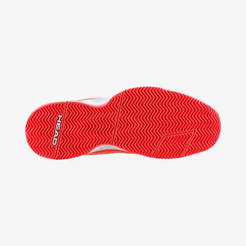 Zapatillas de Pádel de Pádel Head Revolt Pro 4.0 Clay Coral Blanco Mujer