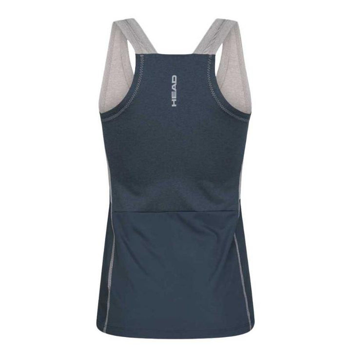 Camiseta Head Tech Top Gris Marino Mujer