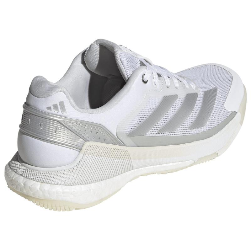 Zapatillas de Padel Adidas Crazyquick Boost Padel Blanco Gris Mujer