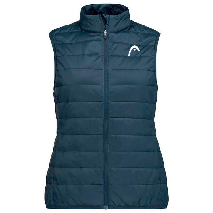 Chaleco Head Club Lightweight Azul Marino Blanco Mujer