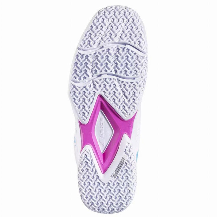 Zapatillas de Pádel de Pádel Babolat Sensa Rise Blanco Rosa Mujer