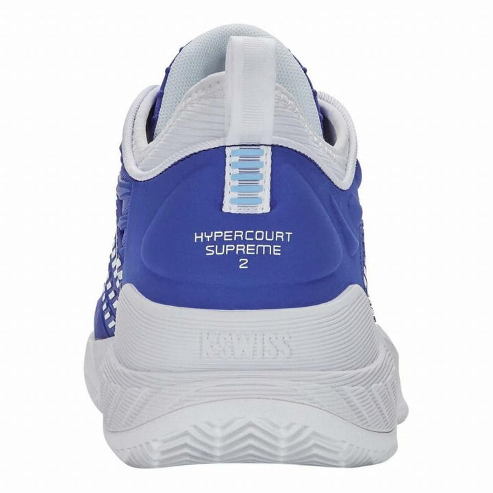 Zapatillas de Padel Kswiss Hypercourt Supreme 2 HB Clay Azul Blanco