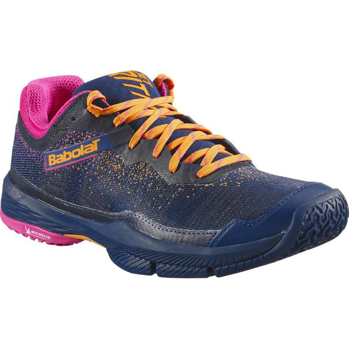 Zapatillas de Pádel de Pádel Babolat Jet Ritma Azul Marino Fucsia Mujer