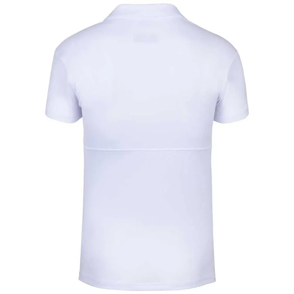 Polo Babolat Play Blanco Mujer
