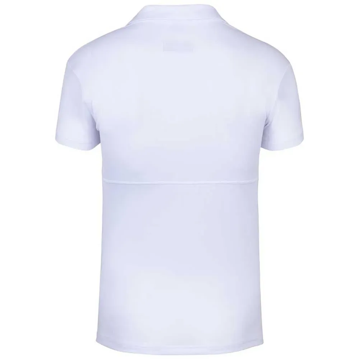 Polo Babolat Play Blanco Mujer