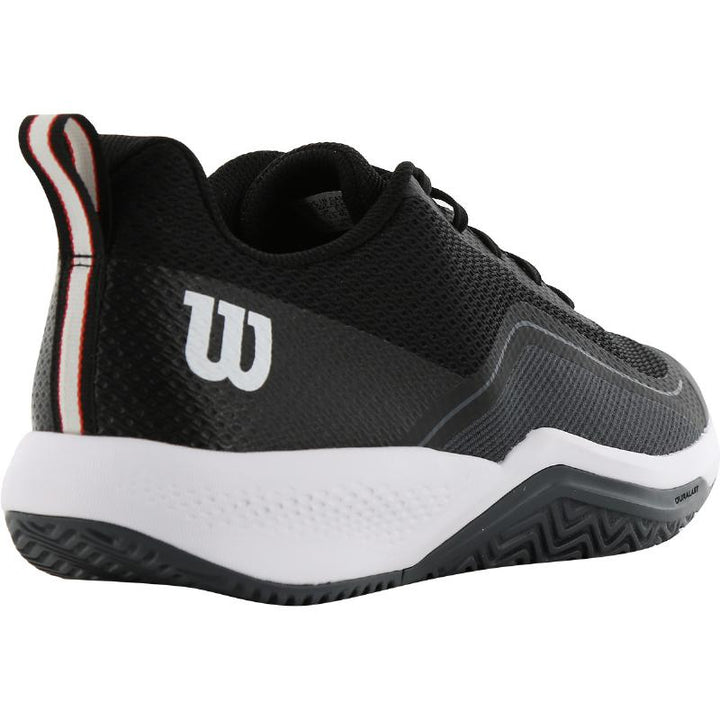 Zapatillas de Padel Wilson Rush Pro Lite Negro Rojo Blanco