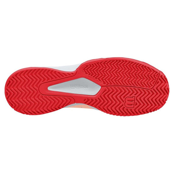 Zapatillas de Pádel de Pádel Wilson Kaos Stroke 2.0 Blanco Coral Mujer