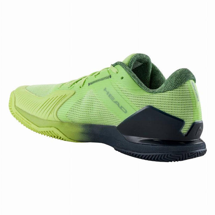 Zapatillas de Padel Head Sprint Pro 4.0 Clay Lima Azul Marino