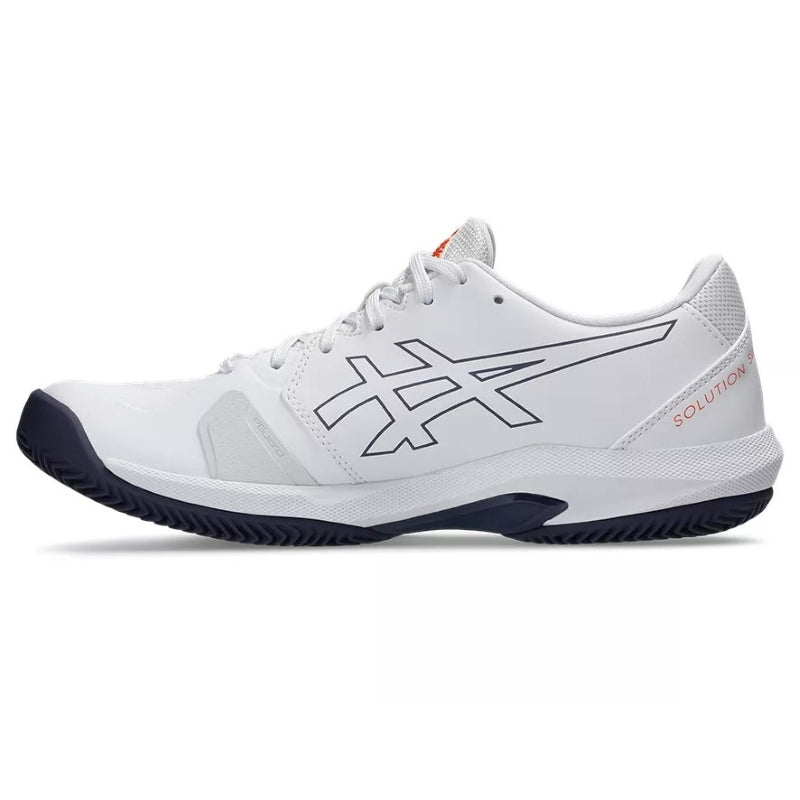 Zapatillas de Pádel de Pádel Asics Solution Swift FF 2 Clay Blanco Azul Naranja