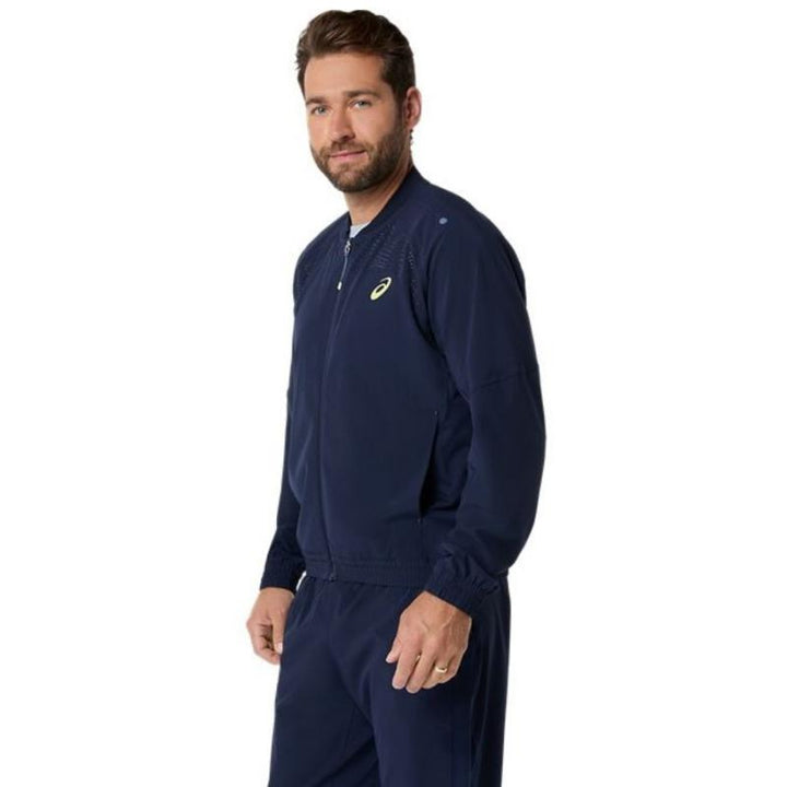 Chaqueta Asics Match Azul Oscuro Medianoche