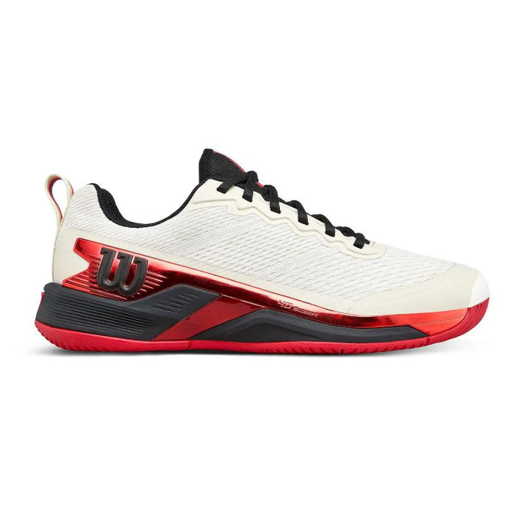Zapatillas de Pádel de Pádel Wilson Rush Pro 4.5 Tofu Rojo