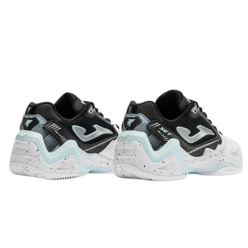 Zapatillas de Padel Joma Set 2621 Blanco Negro Mujer