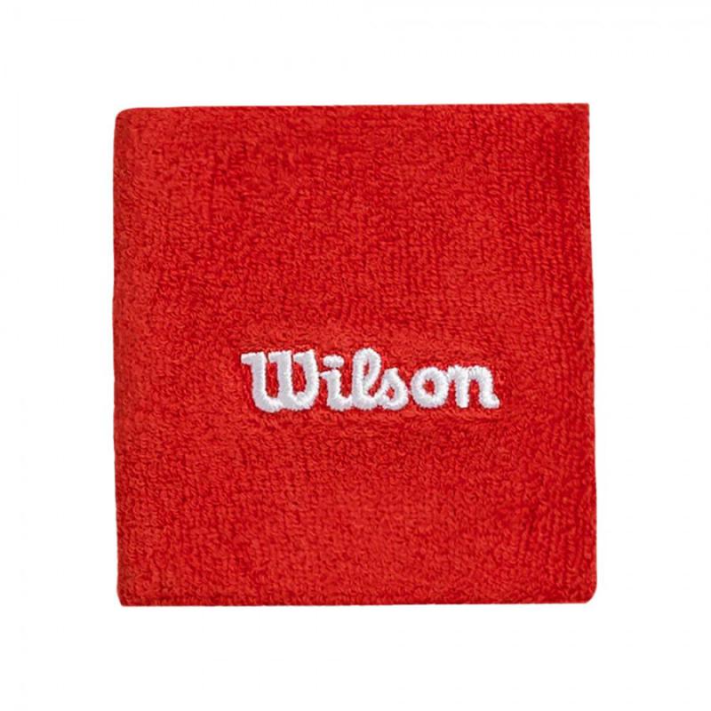 Muñequeras Wilson Rojo 2 Unidades