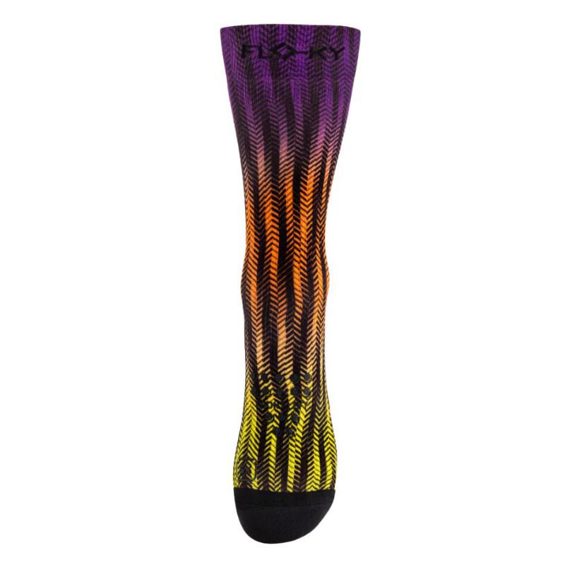 Calcetines Floky S-Mash 3D Fantasy Delhi Negro Amarillo