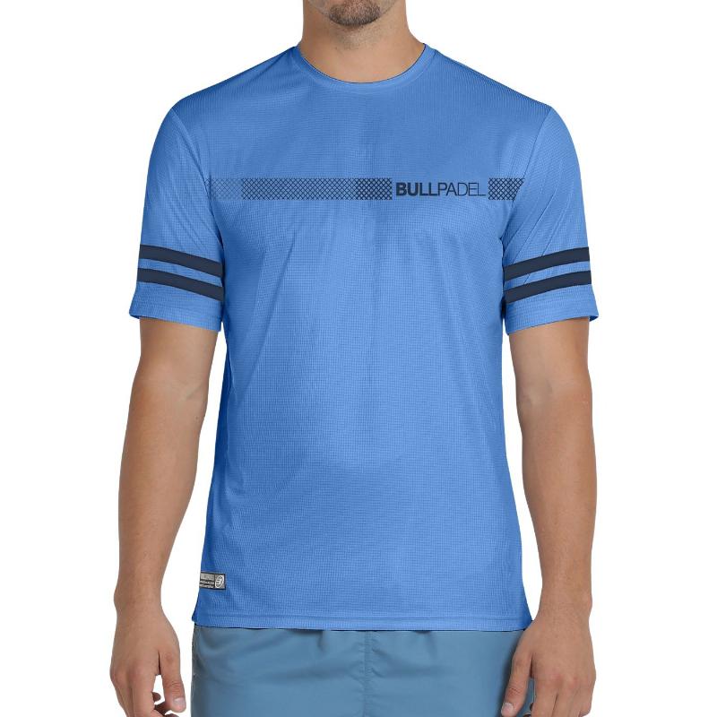 Camiseta Bullpadel Berro Azul Atomico