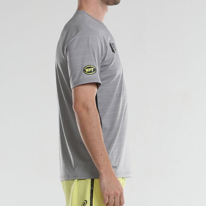 Camiseta Bullpadel WPT Lumbo Ceniza