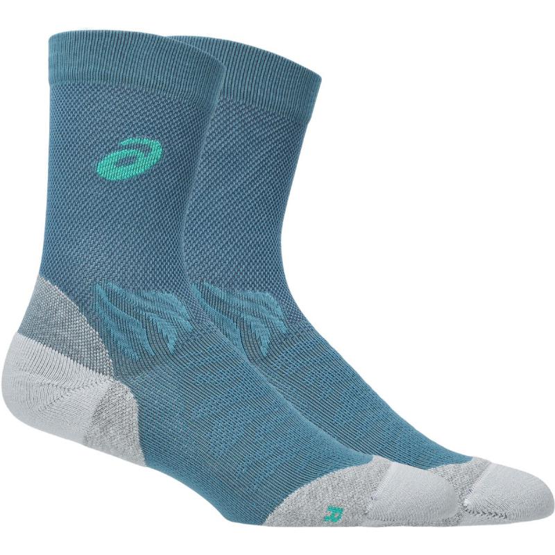 Calcetines Asics Crew Lightweight Court Tennis Verde Pino 1 Par