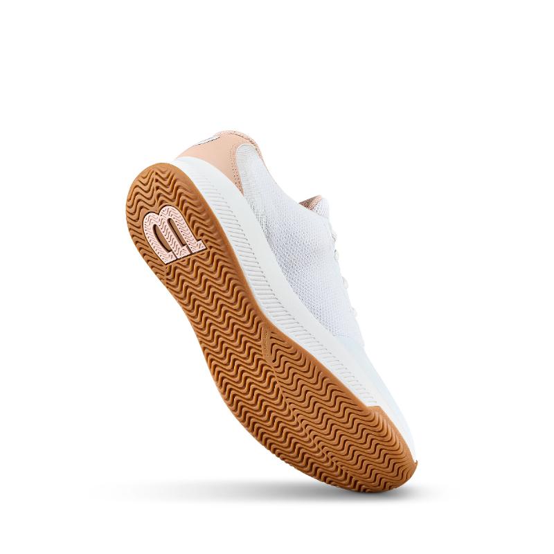 Zapatillas de Pádel de Pádel Wilson Intrigue Lite Blanco Rosa Mujer