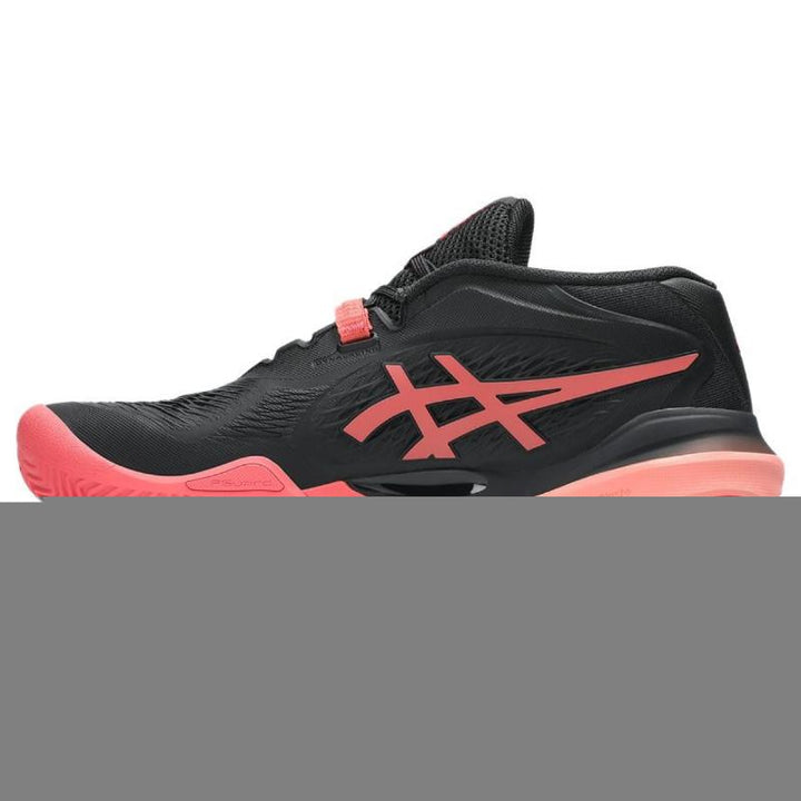 Zapatillas de Padel Asics Gel Resolution X Clay Negro Rojo Mujer
