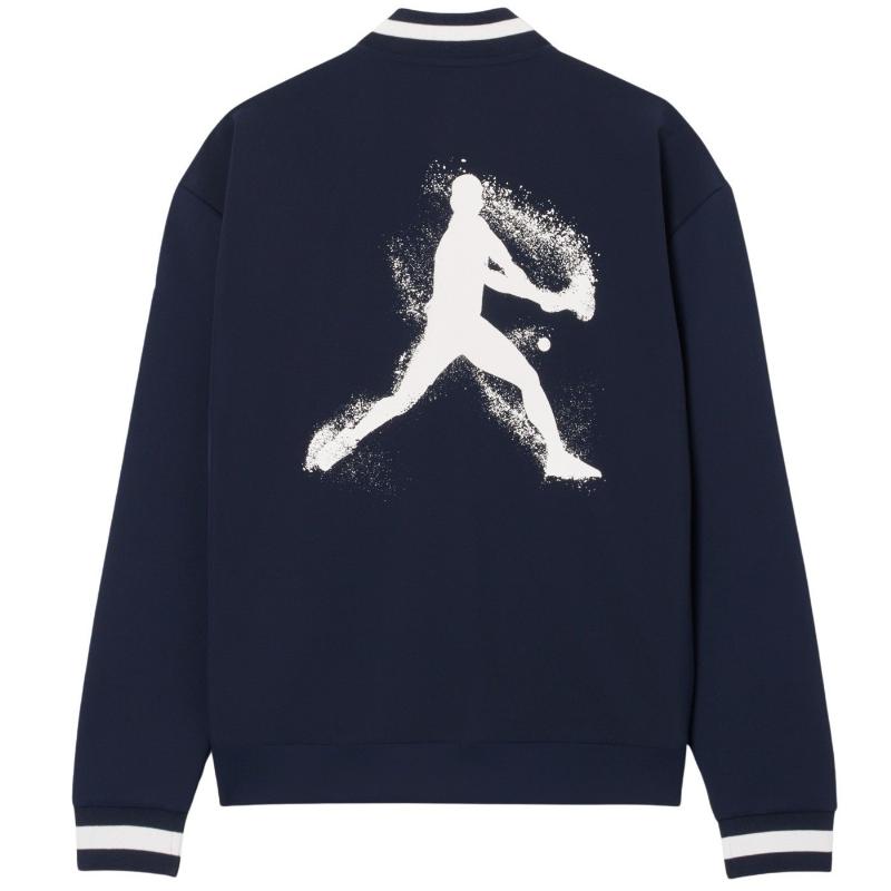 Chaqueta Lacoste Novak Djokovic Azul Marino